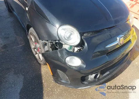 2013 Fiat 500 Abarth z USA, uszkodzony, nr VIN 3C3CFFFH8DT659193